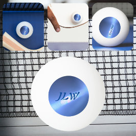 Balle De Ping Pong Réfraction bleue personnalisée