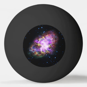 Balle De Ping Pong Rémanent de supernova de la nébuleuse du Crabe Com