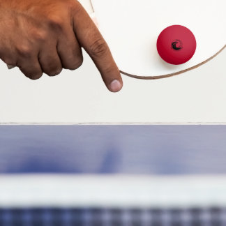 Balle De Ping Pong Remplacement du logo minimaliste & Texte personnal