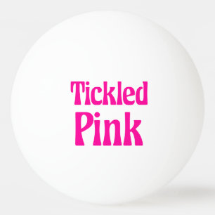 Balle De Ping Pong Rose chiche