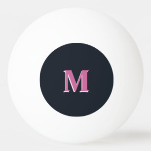 Balle De Ping Pong Rose marine profonde