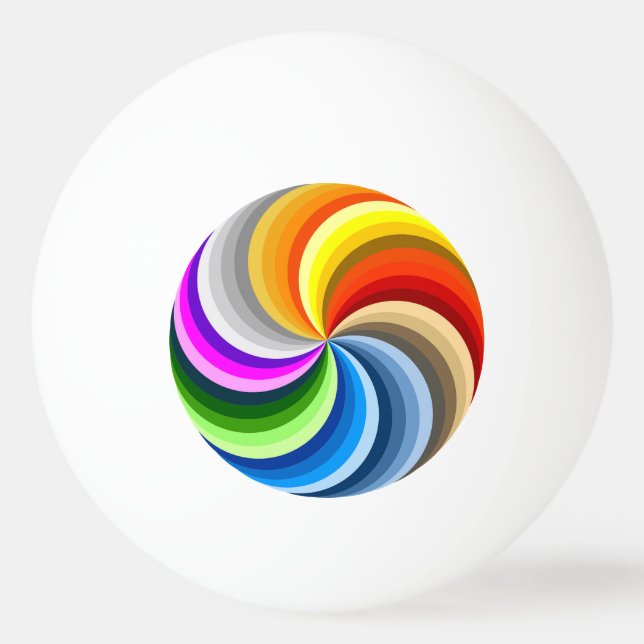 Balle De Ping Pong Roue couleur (Devant)