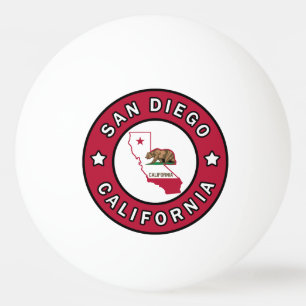 Balle De Ping Pong San Diego Californie