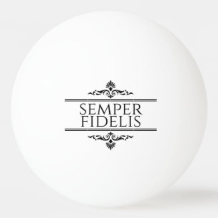 Balle De Ping Pong Semper Fidelis