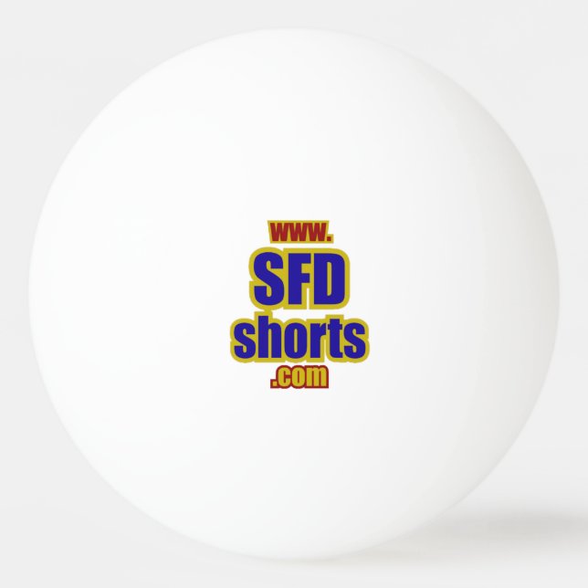 Balle De Ping Pong SFD Pong Ball (Devant)