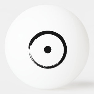Balle De Ping Pong Signe astrologique - Bouddhisme Zen Circle 1