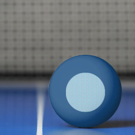 Balle De Ping Pong Small blue squares.
