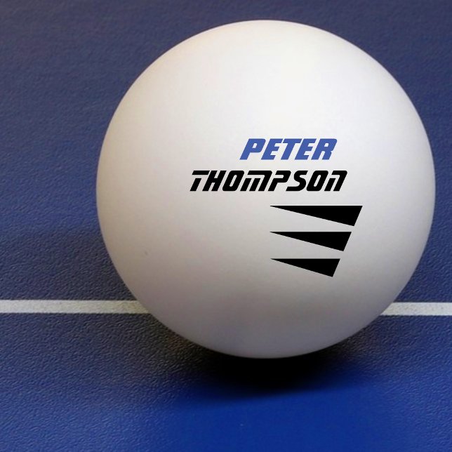 Balle De Ping Pong son nom logo ping-pong (Créateur téléchargé)