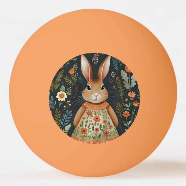 Balle De Ping Pong Springtime Bunny Magic (Devant)