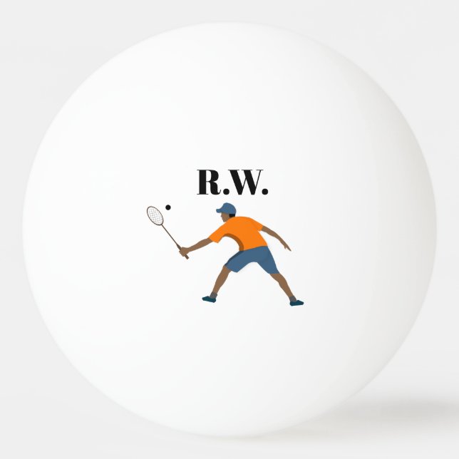 Balle De Ping Pong Squash (Devant)