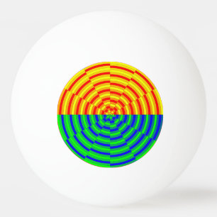 Balle De Ping Pong Sunrise numérique par Kenneth Yoncich