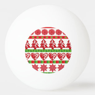Balle De Ping Pong Symboles de Noël
