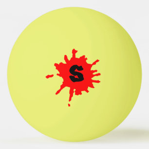Balle De Ping Pong Tache de peinture