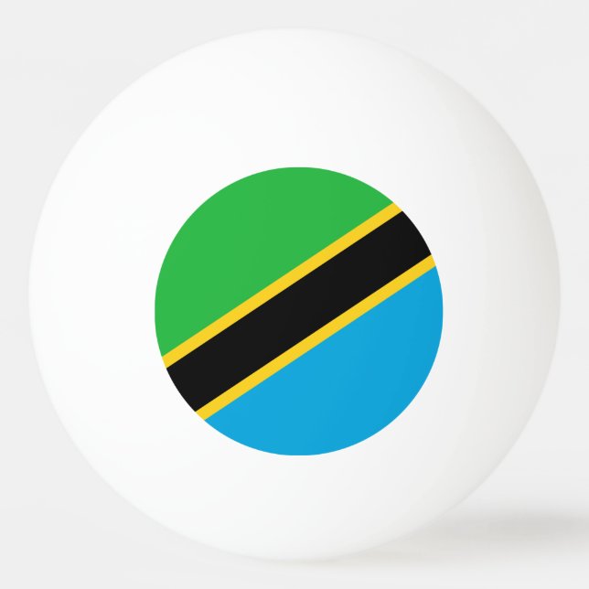 Balle De Ping Pong Tanzanie (Devant)