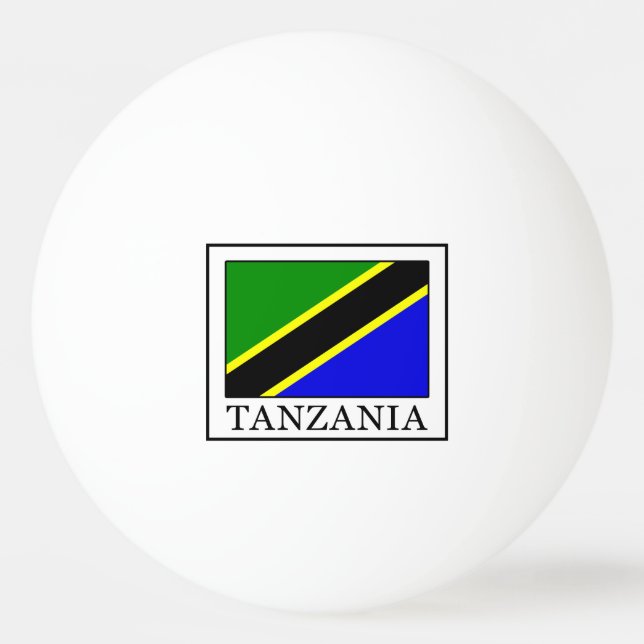 Balle De Ping Pong Tanzanie (Devant)
