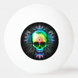 Balle De Ping Pong Tasse d'explosion psychédélique du crâne
