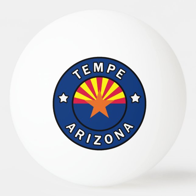 Balle De Ping Pong Tempe Arizona (Devant)