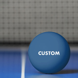 Balle De Ping Pong Tennis de table BLUE personnalisé