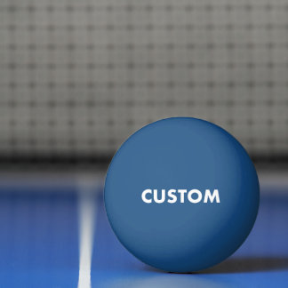 Balle De Ping Pong Tennis de table BLUE personnalisé