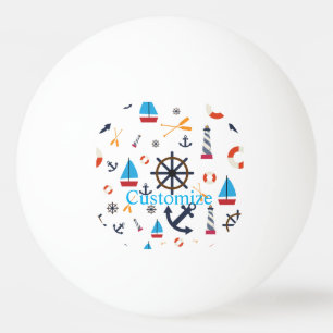 Balle De Ping Pong Thème nautique Thunder_Cove  