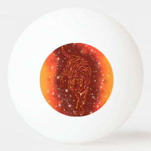 Balle De Ping Pong Tiger Ping Pong Ball Starry Night