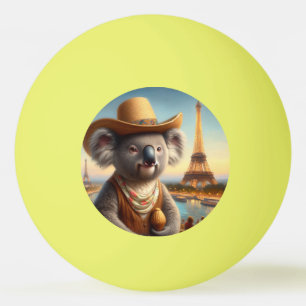 Balle De Ping Pong Tour Eiffel de Koala