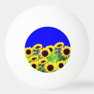 Balle De Ping Pong Tournages de ping-pong tournesols