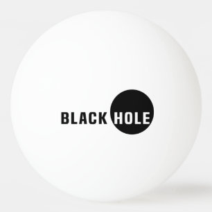 Balle De Ping Pong Trou noir