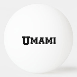 BALLE DE PING PONG UMAMI COLLEGE
