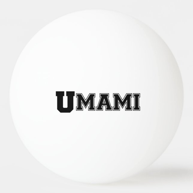 BALLE DE PING PONG UMAMI COLLEGE (Devant)