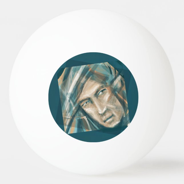 Balle De Ping Pong Un Elfe Vert provocateur (Devant)