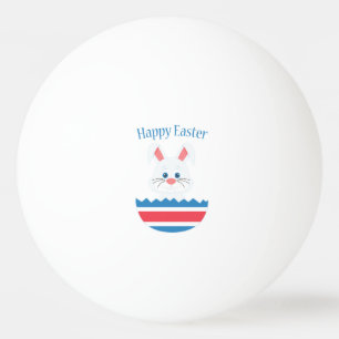 Balle De Ping Pong Un mignon lapin de Pâques
