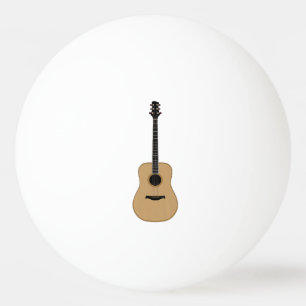 Balle De Ping Pong Une jolie guitare