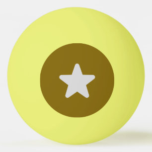 Balle De Ping Pong Vert jungle avec White Star Mist