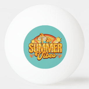 Balle De Ping Pong Vibes d'été Super rétros