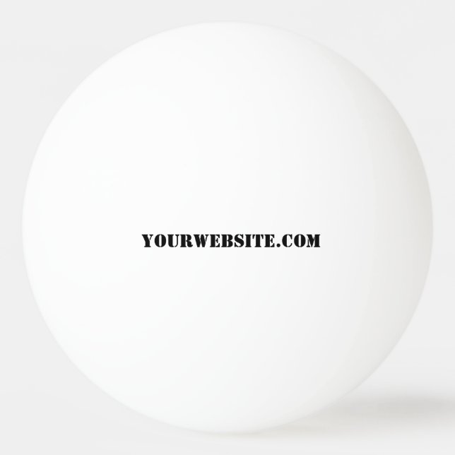 Balle De Ping Pong YourWebSite.com (Devant)