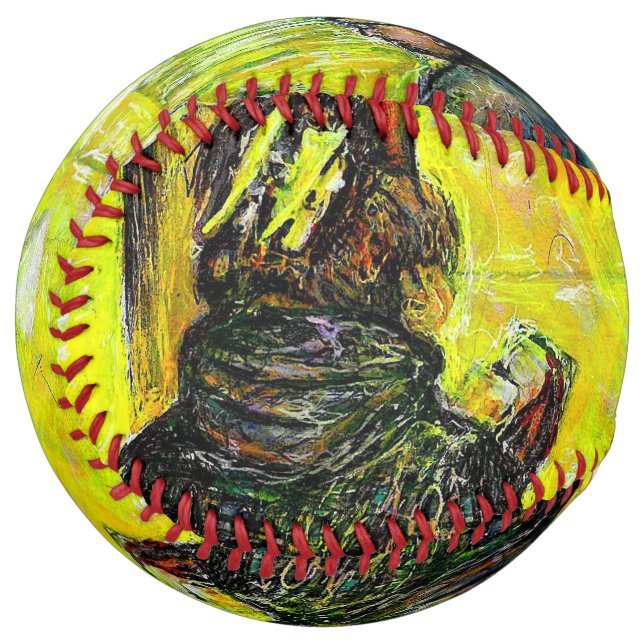 Balle De Softball A Day Off from Crazy (Devant gauche)