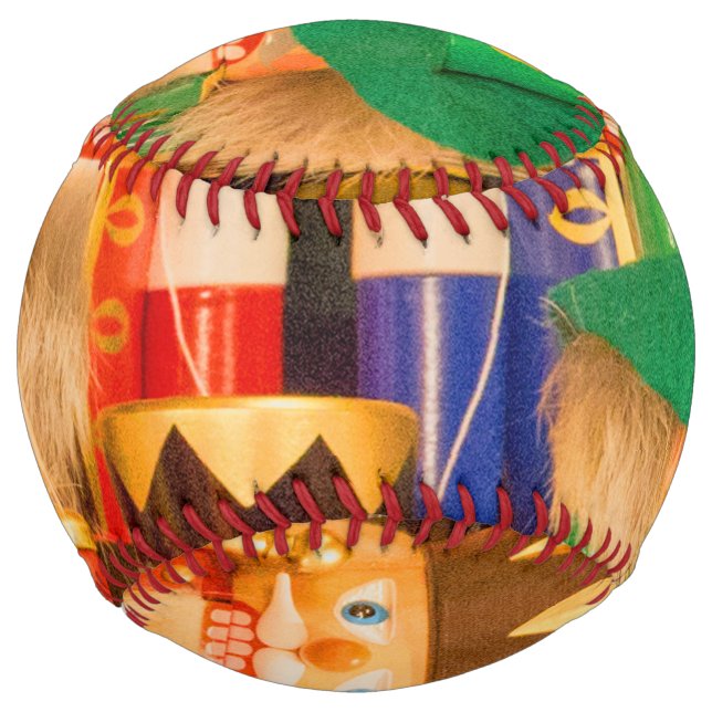 Balle De Softball Armée des Noirs de Noël (Devant)