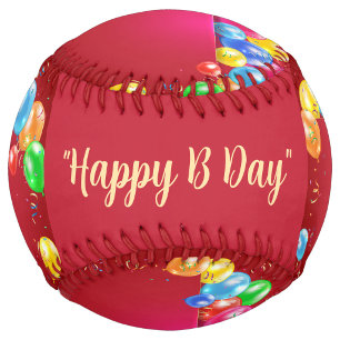 Balle De Softball Ballon de Joyeux Anniversaire