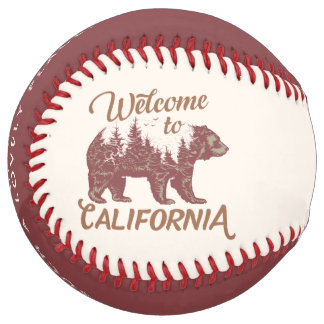 Balle De Softball Bienvenue à California Bear Forest
