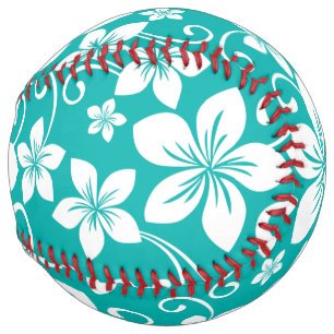 BALLE DE SOFTBALL BLUE HAWAII (TURQUOISE)