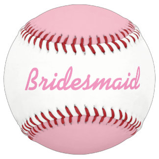 Balle De Softball Cadeau de demoiselle d'honneur du base-ball