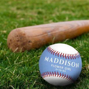 Balle De Softball Cadeau de mariage personnalisé Fleuriste Mémorial