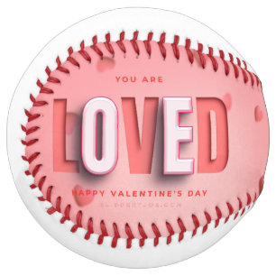 Balle De Softball Cadeaux de la Saint-Valentin de SlipperyJoe's ton