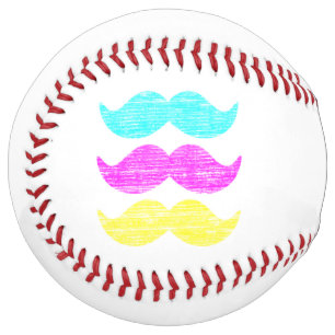 Balle De Softball CMY Moustaches