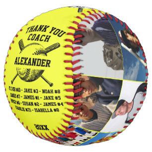 Balle De Softball Coach Photo Softball de l'équipe sur Merci