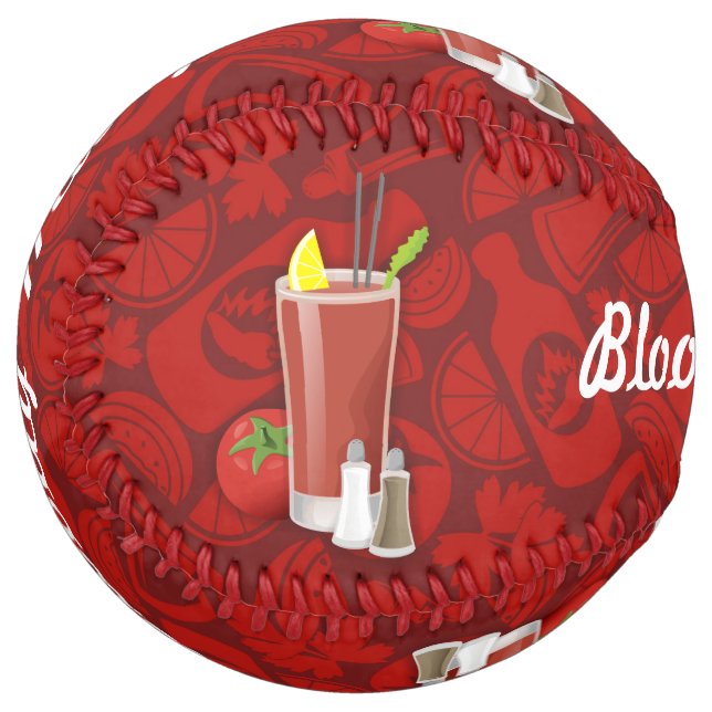 Balle De Softball Cocktail Bloody Mary (Devant gauche)