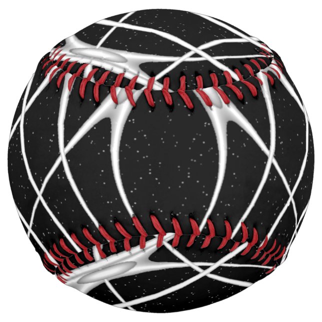Balle De Softball Conception d'espace galactique (Devant)