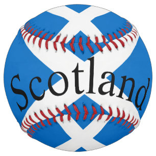 Balle De Softball Drapeau national de l'Écosse Thunder_Cove