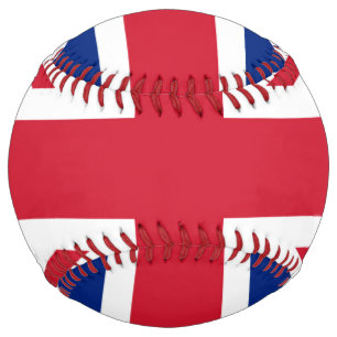 Balle De Softball Drapeau Union Jack du Royaume-Uni